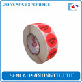 Sencai Commercial products Label sticker self-adhesive in roll